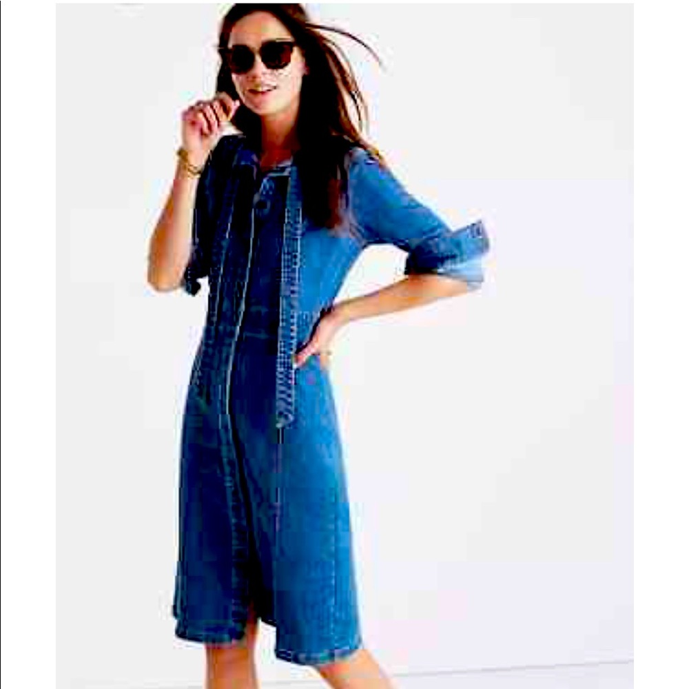 Madewell denim dress